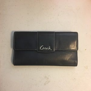 Coach trifold wallet